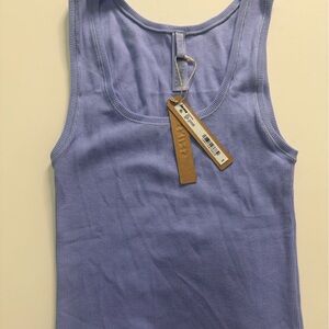 SKIMS LIGHT BLUE Sleeveless Top